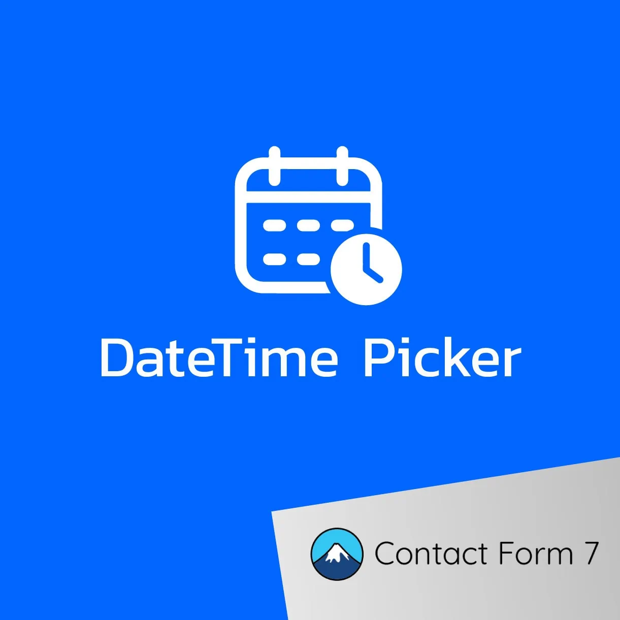 Contact Form 7 DateTime Picker AddOn